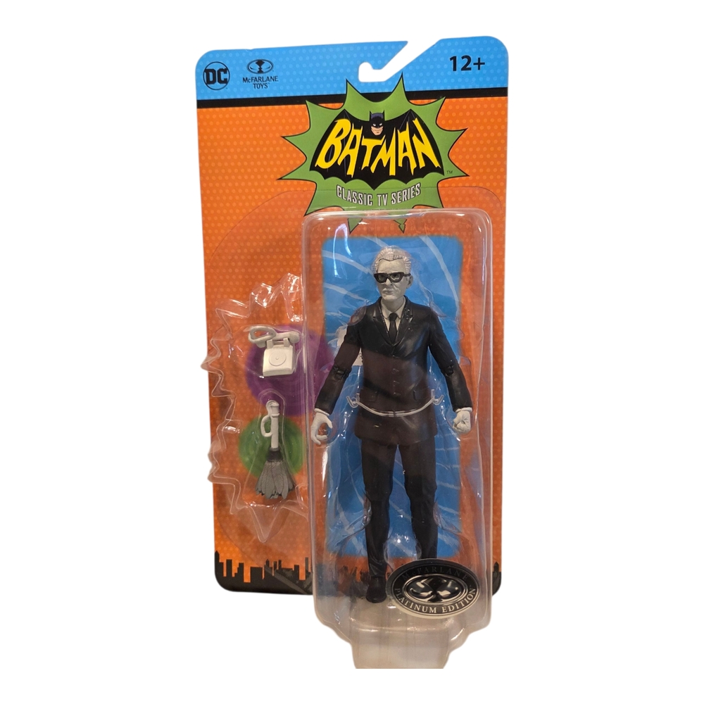 Batman Classic TV Series Alfred Pennyworth Platinum Edition Figure